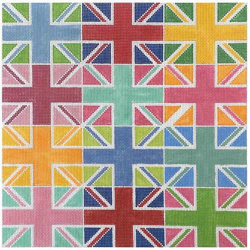 PL-102 - Union Jack Multi Color Blocks