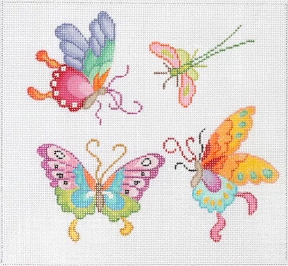 PL-327 - Chinese Butterflies and Dragon Fly