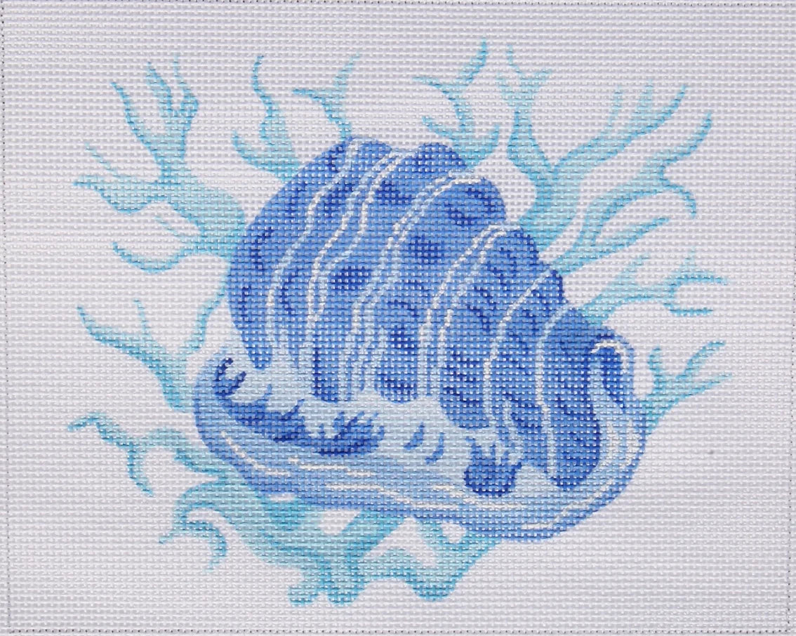 PL-381 - Helmet Shell with Coral - All Shades Blue