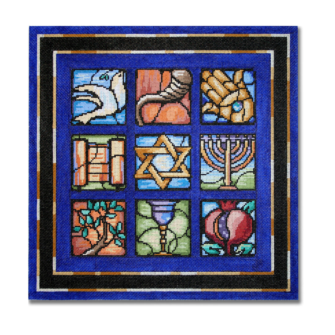 KDS-PL22 - Judaic Stained Glass