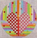 PM1089 - Red Check Heart