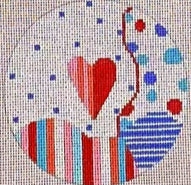 PM1090 - Red/Blue Heart