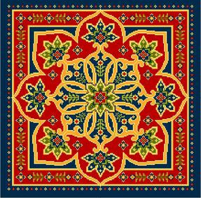 PO66A - Corsica - Red, Blue, Yellow