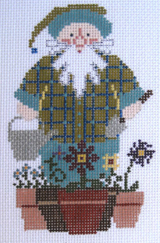 PT010 - Santa: Flower Pot