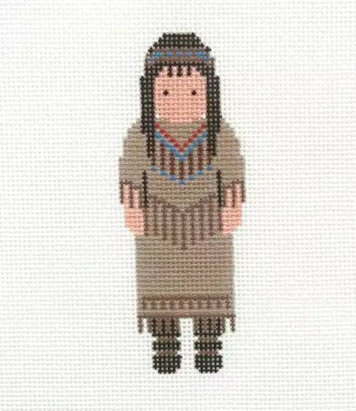 PT276: Thanksgiving: Native American Girl