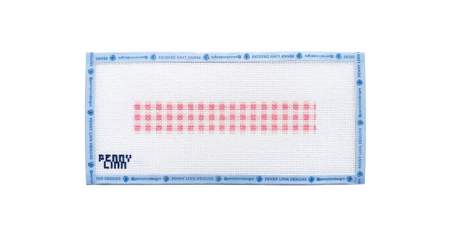 Large Gingham Key Fob