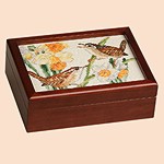 Picture Frame Box - Mahogany Finish