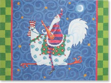 MN-PL18 - Santa Riding Rooster