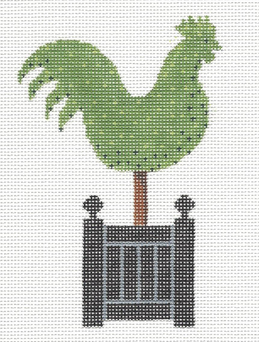 RD 070-18 - Rooster Topiary
