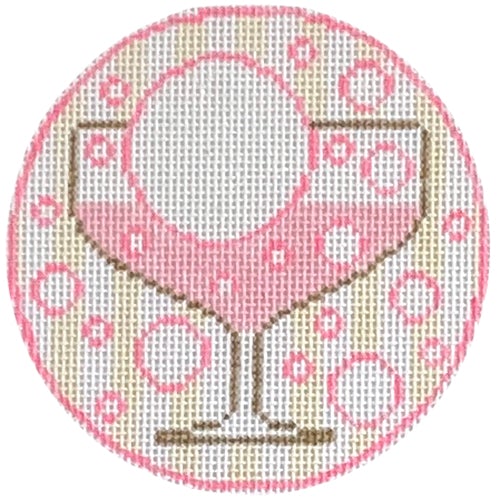RD 124 - Champagne Monogram Round