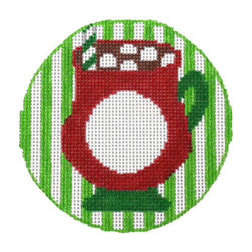 RD 138 - Cocoa Monogram Round