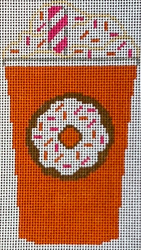 RD 413 - Donut Cup - Orange