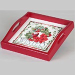 Small Square Tray - 10” x 10”