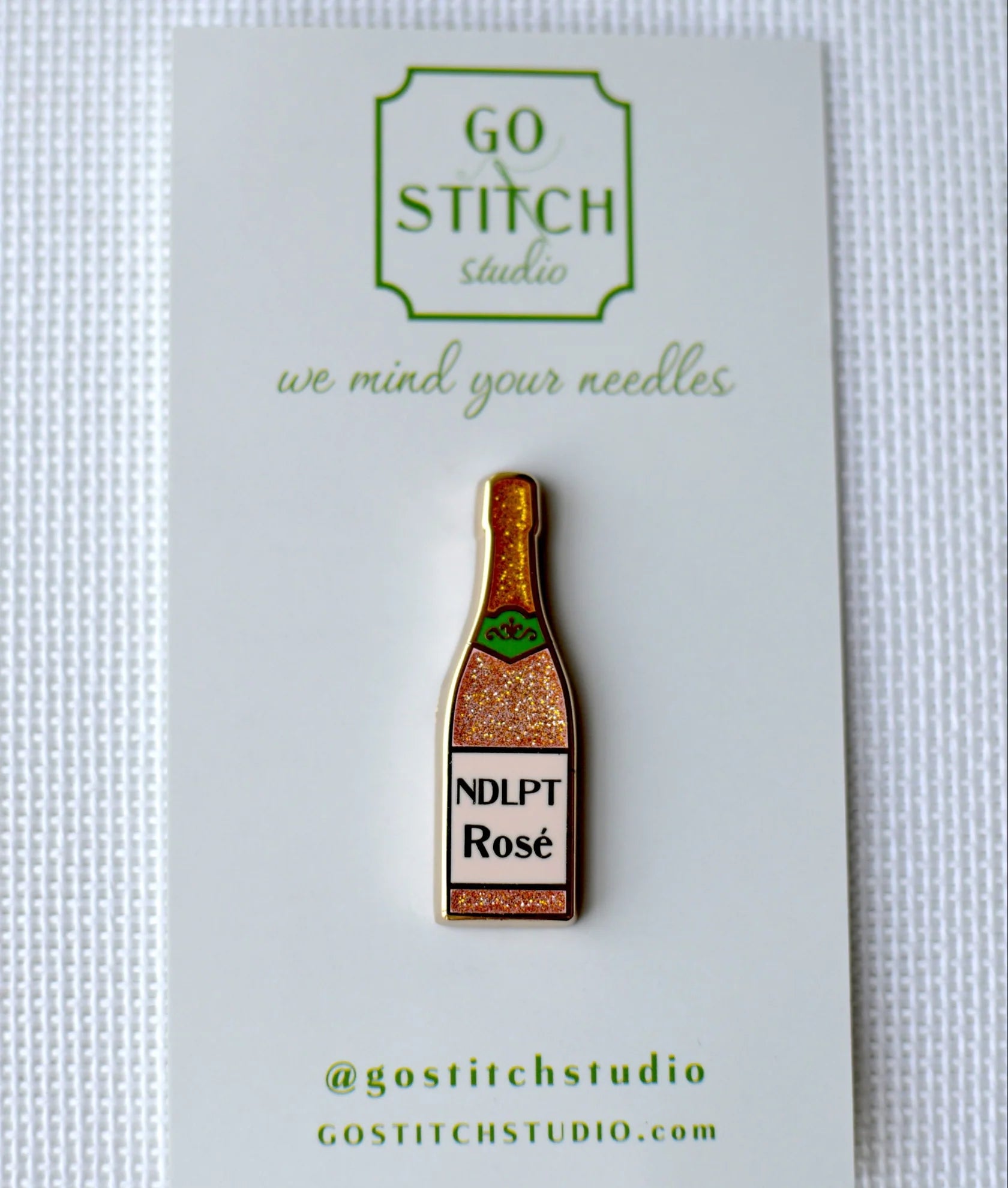 Petite NDLPT Rose Needle Minder