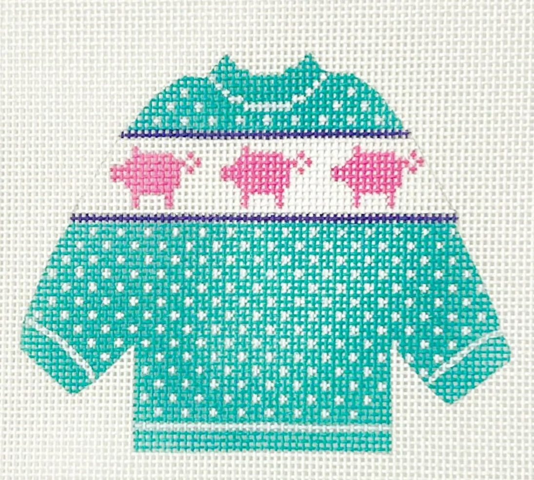 SI1-10 - Pink Pig Pullover