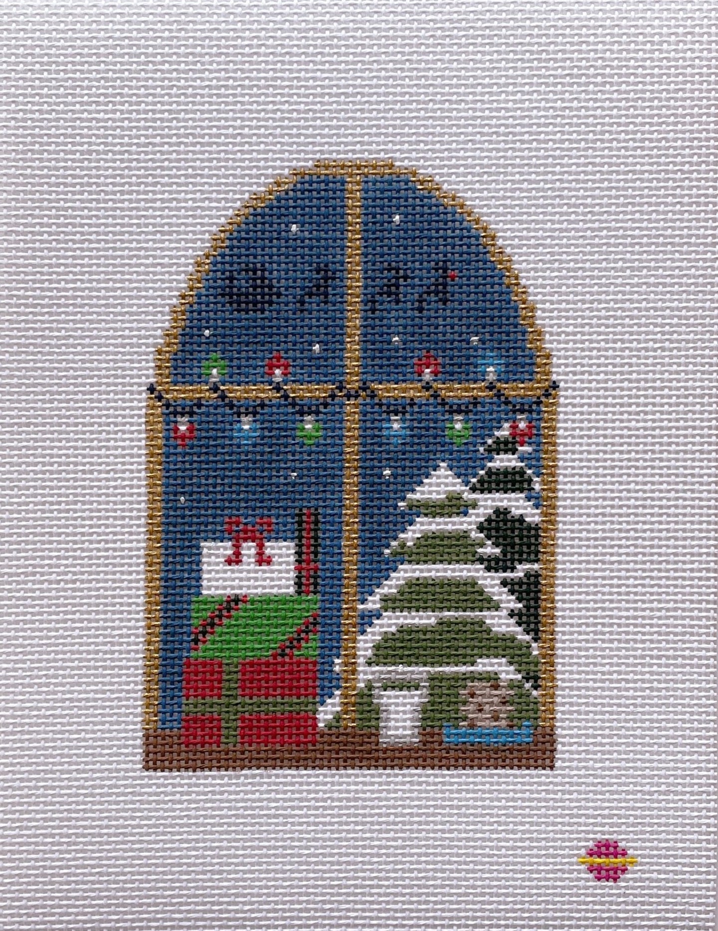 SAS-19 - Santa's Skies - Christmas Window