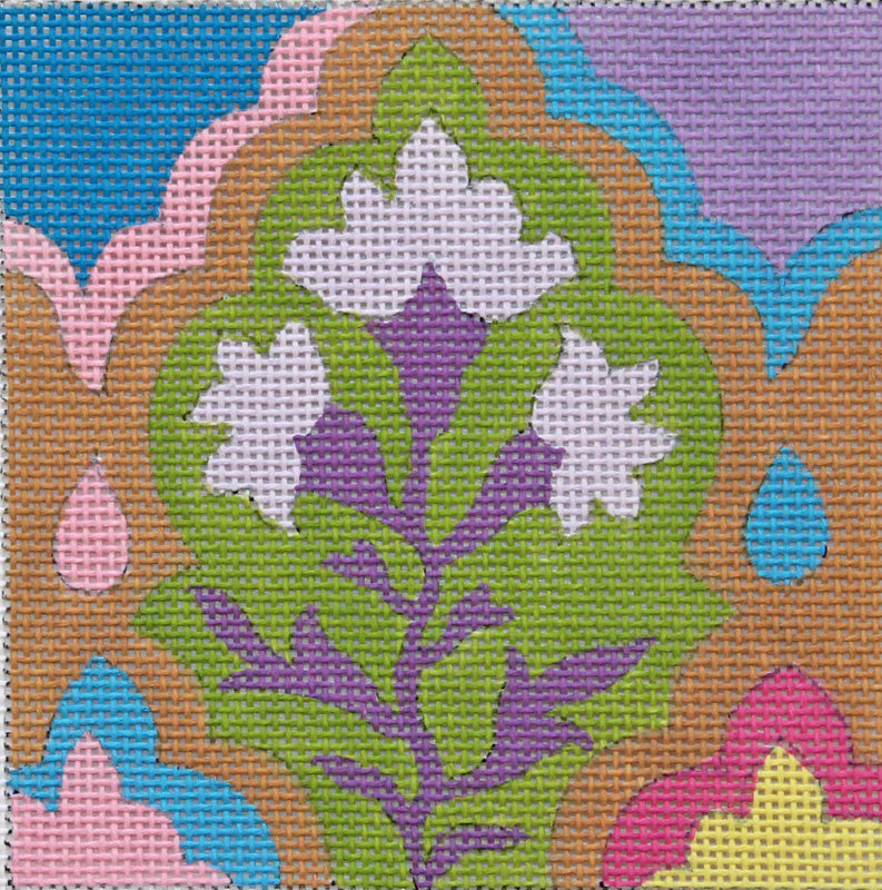 SC959 - Arabesque Tile - Green