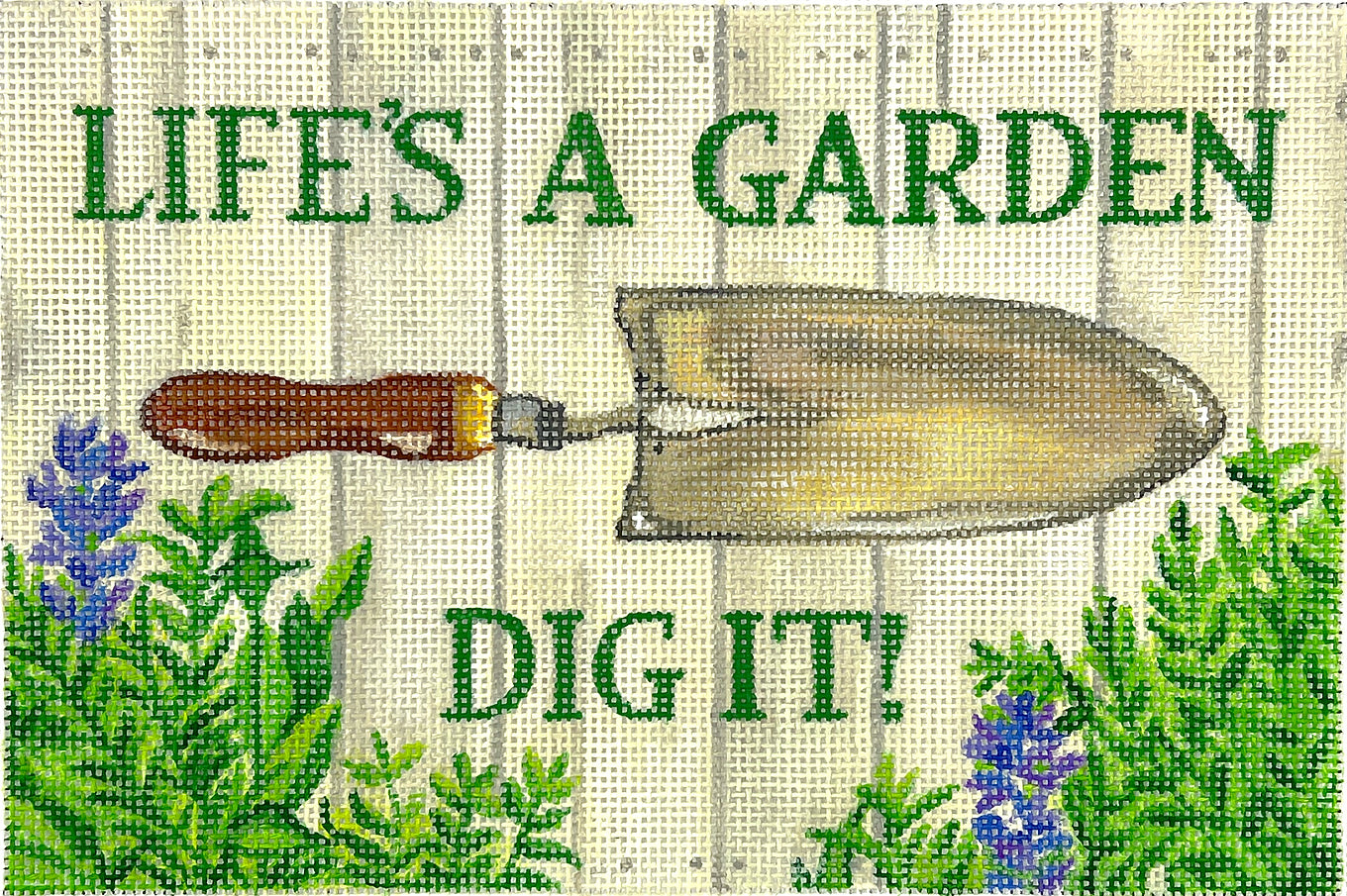 SER-PL-11 - "Life's A Garden. Dig It" with Trowel