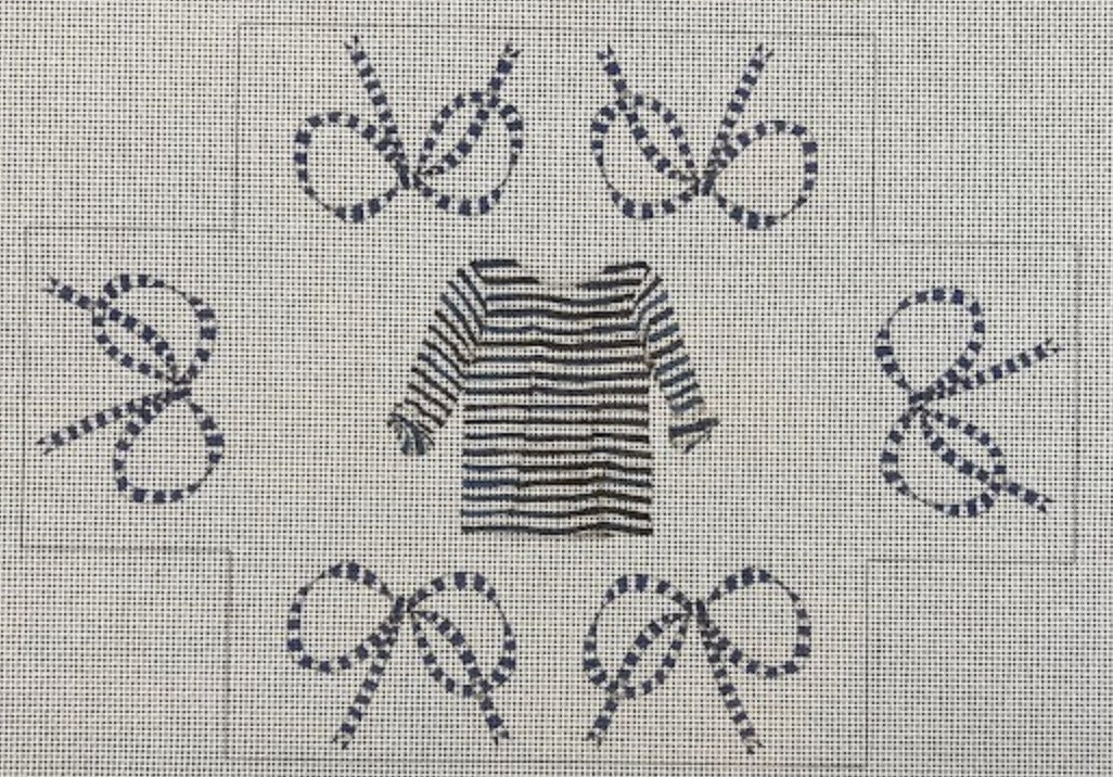 SF77 - Striped Shirt with Bows