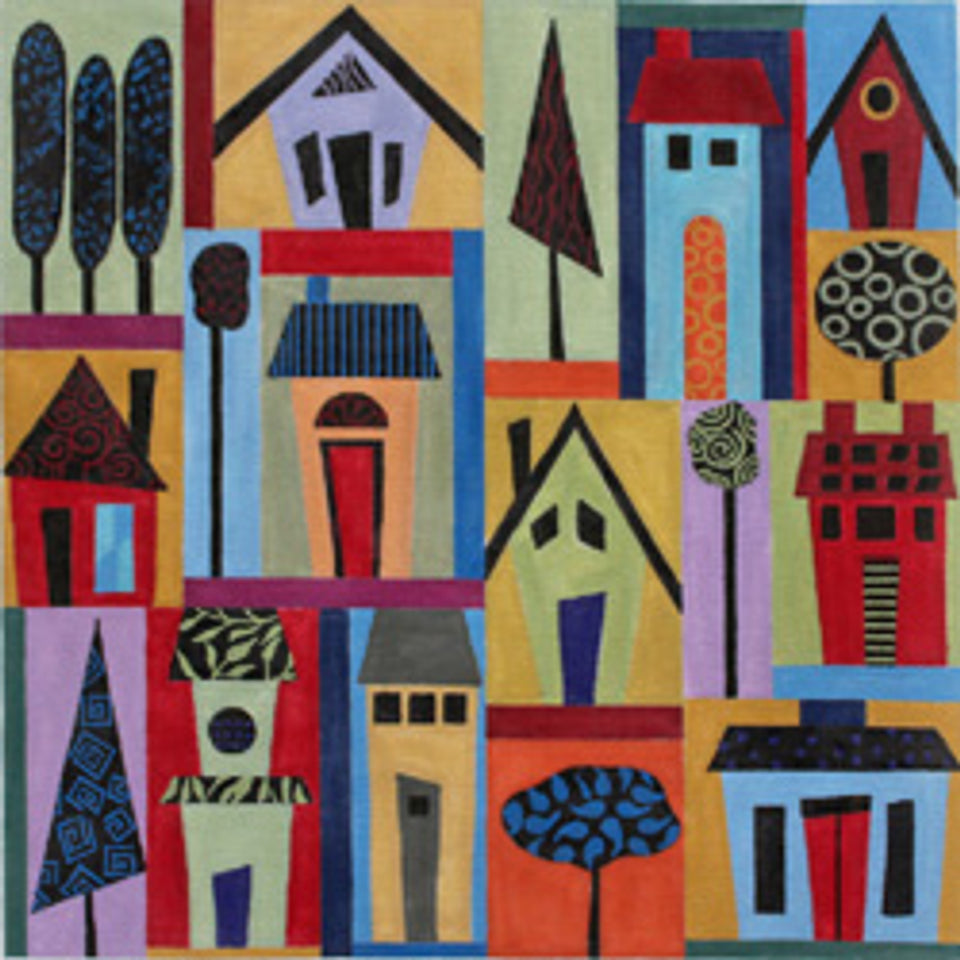 SG316 - Patchwork Design - It Takes A Village