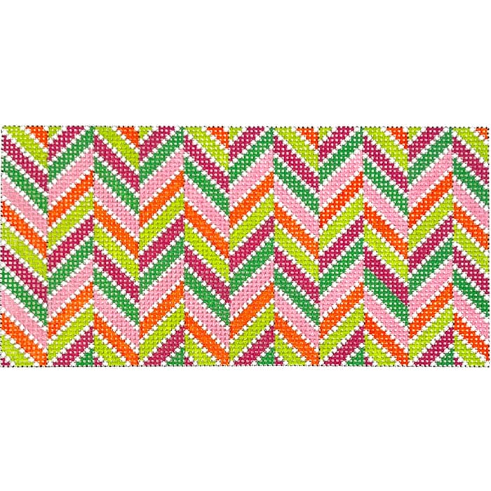 KK-SG33A - Chevron Pink, Green, Orange Small Sign