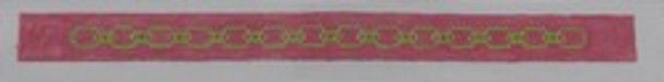 KK-SGS7 - Sunglass Strap - Green Chain on Pink