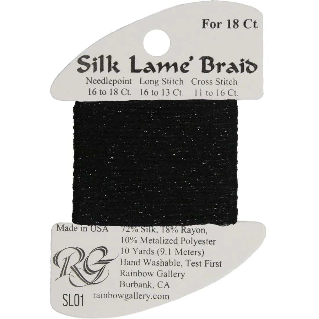 Silk Lame Braid 18 CT (SL01 - SL99)