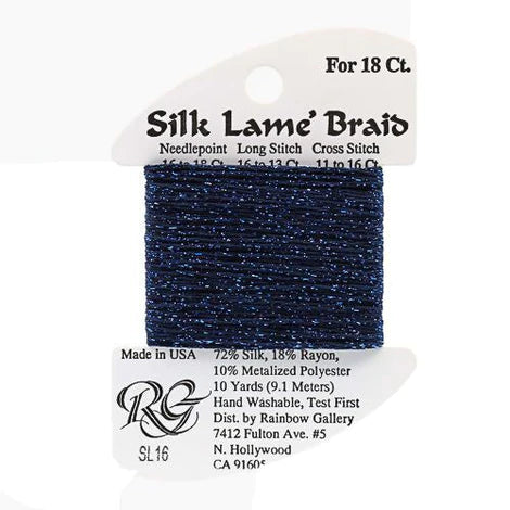 Silk Lame Braid 18 CT (SL01 - SL99)