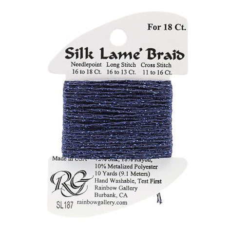 Silk Lame Braid 18 CT (SL100 - SL199)