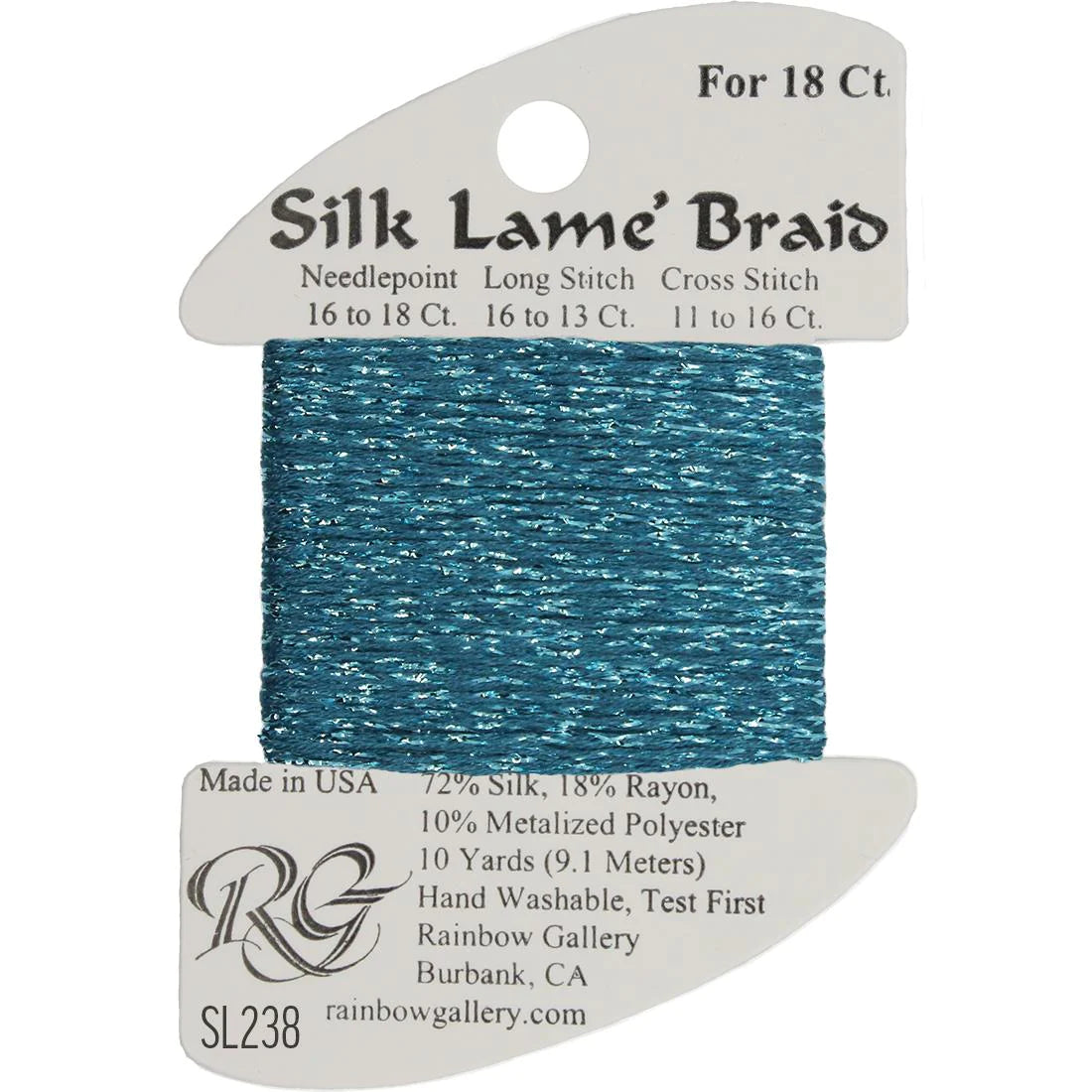 Silk Lame Braid 18 CT (SL200 and up)