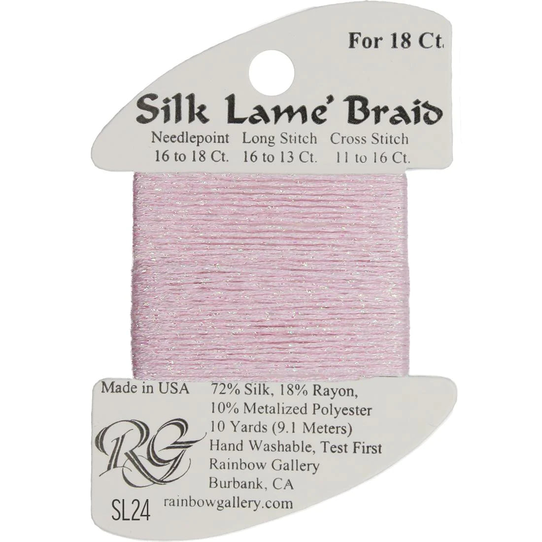 Silk Lame Braid 18 CT (SL01 - SL99)