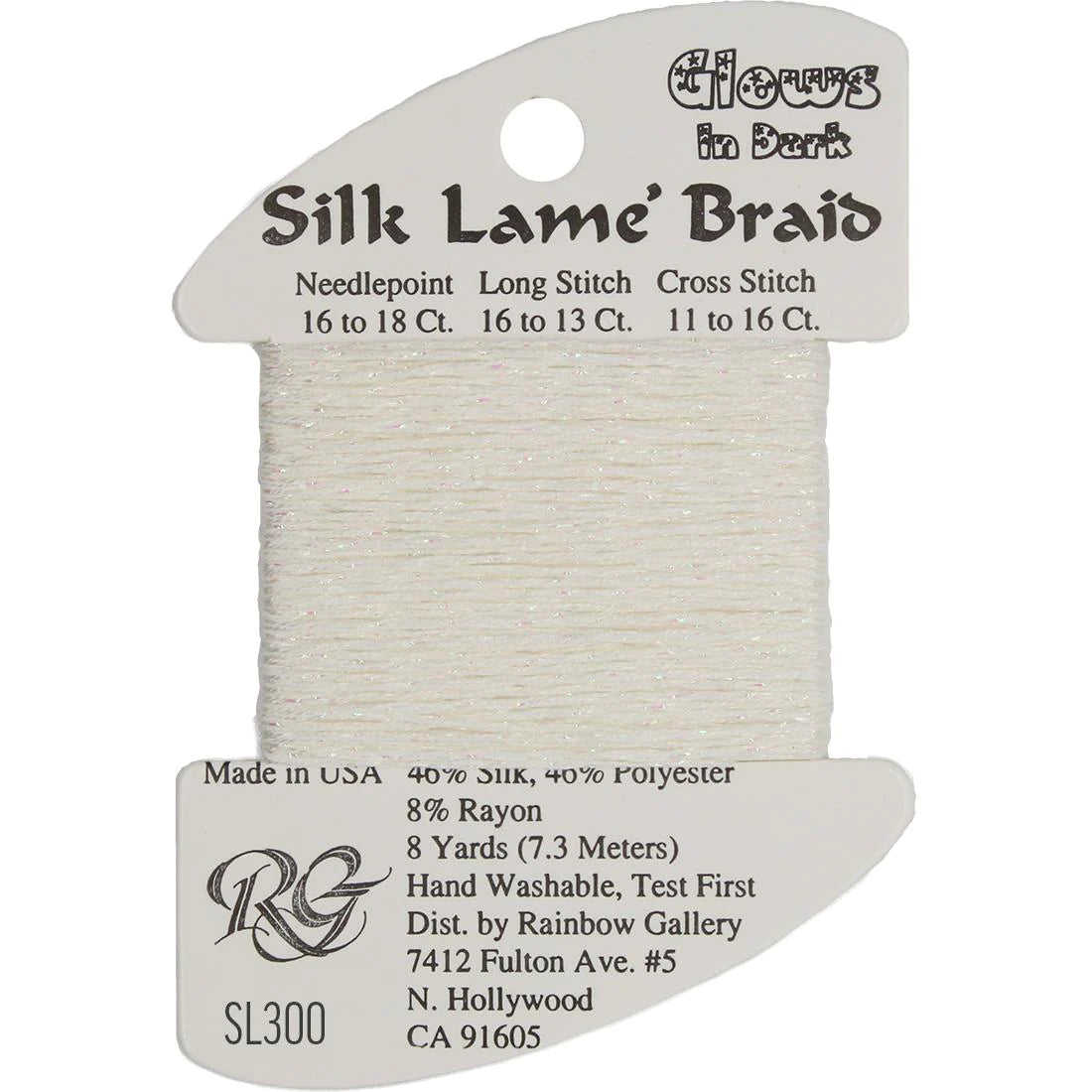 Silk Lame Braid 18 CT (SL200 and up)