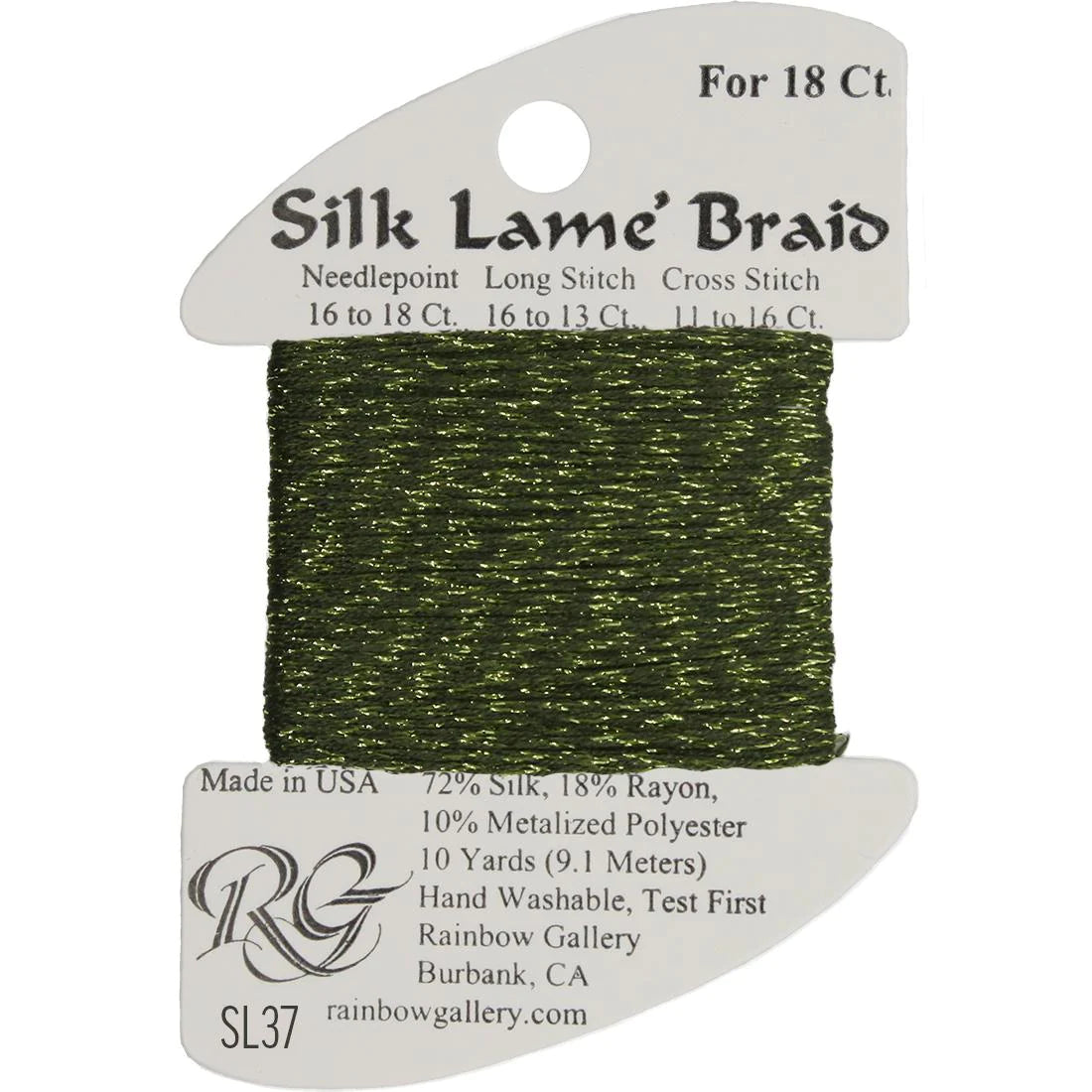 Silk Lame Braid 18 CT (SL01 - SL99)