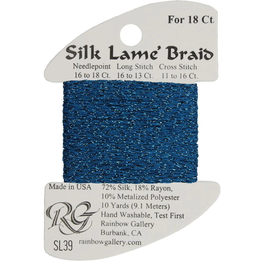 Silk Lame Braid 18 CT (SL01 - SL99)