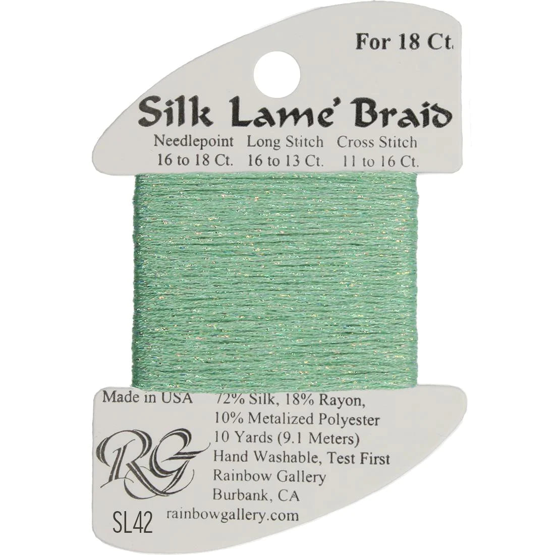 Silk Lame Braid 18 CT (SL01 - SL99)