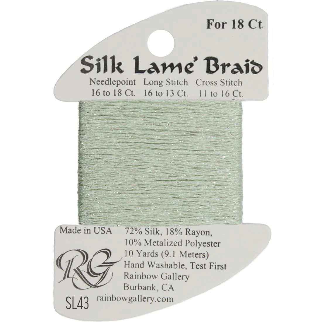 Silk Lame Braid 18 CT (SL01 - SL99)