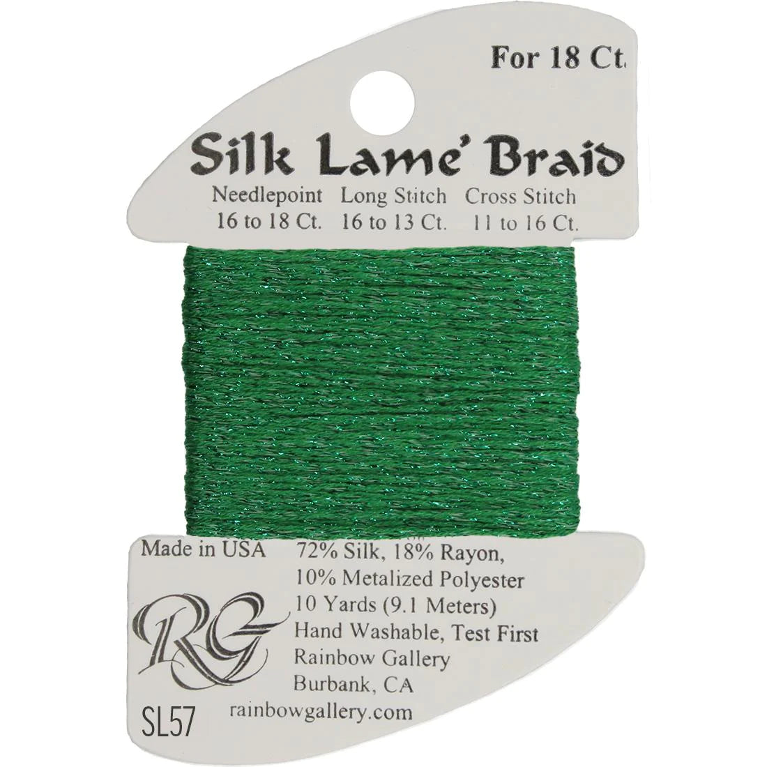 Silk Lame Braid 18 CT (SL01 - SL99)