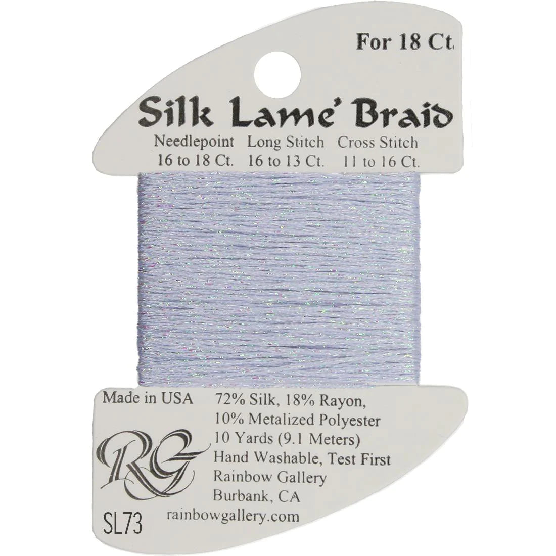 Silk Lame Braid 18 CT (SL01 - SL99)