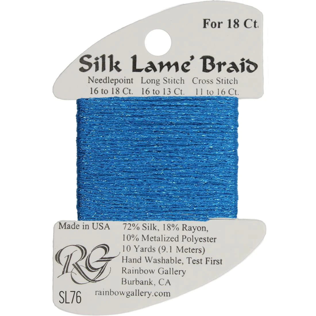 Silk Lame Braid 18 CT (SL01 - SL99)