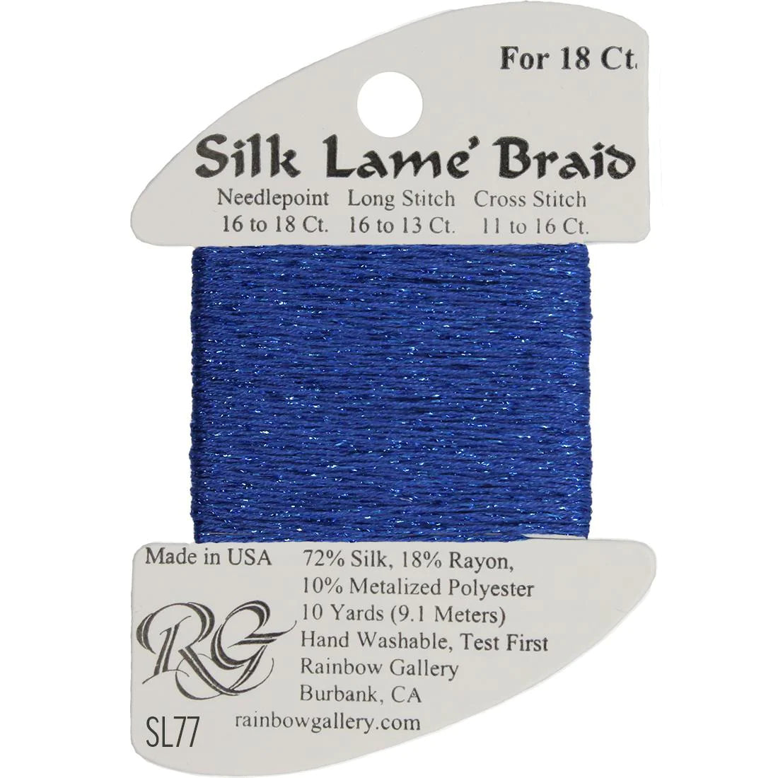 Silk Lame Braid 18 CT (SL01 - SL99)