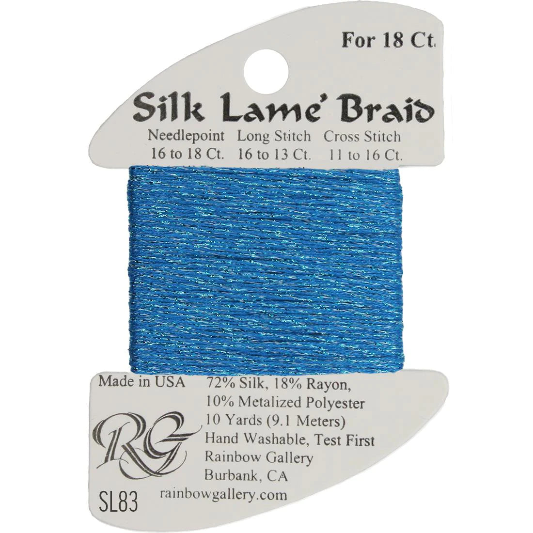 Silk Lame Braid 18 CT (SL01 - SL99)