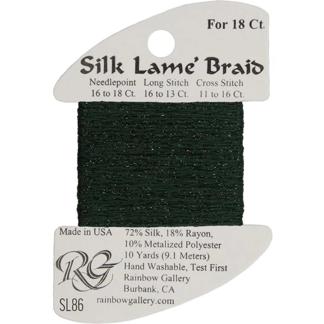 Silk Lame Braid 18 CT (SL01 - SL99)