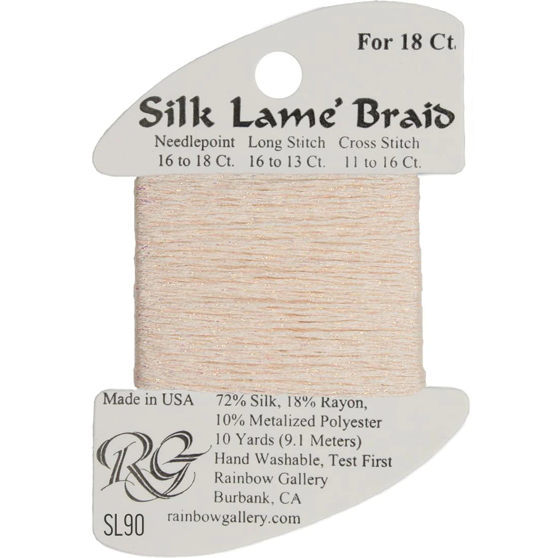 Silk Lame Braid 18 CT (SL01 - SL99)