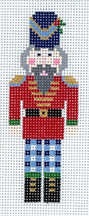 JAN0052 - Gingham Nutcracker - Blue Pants