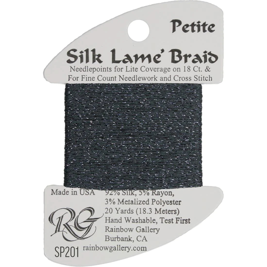 Petite Silk Lame Braid (SP200 and up)