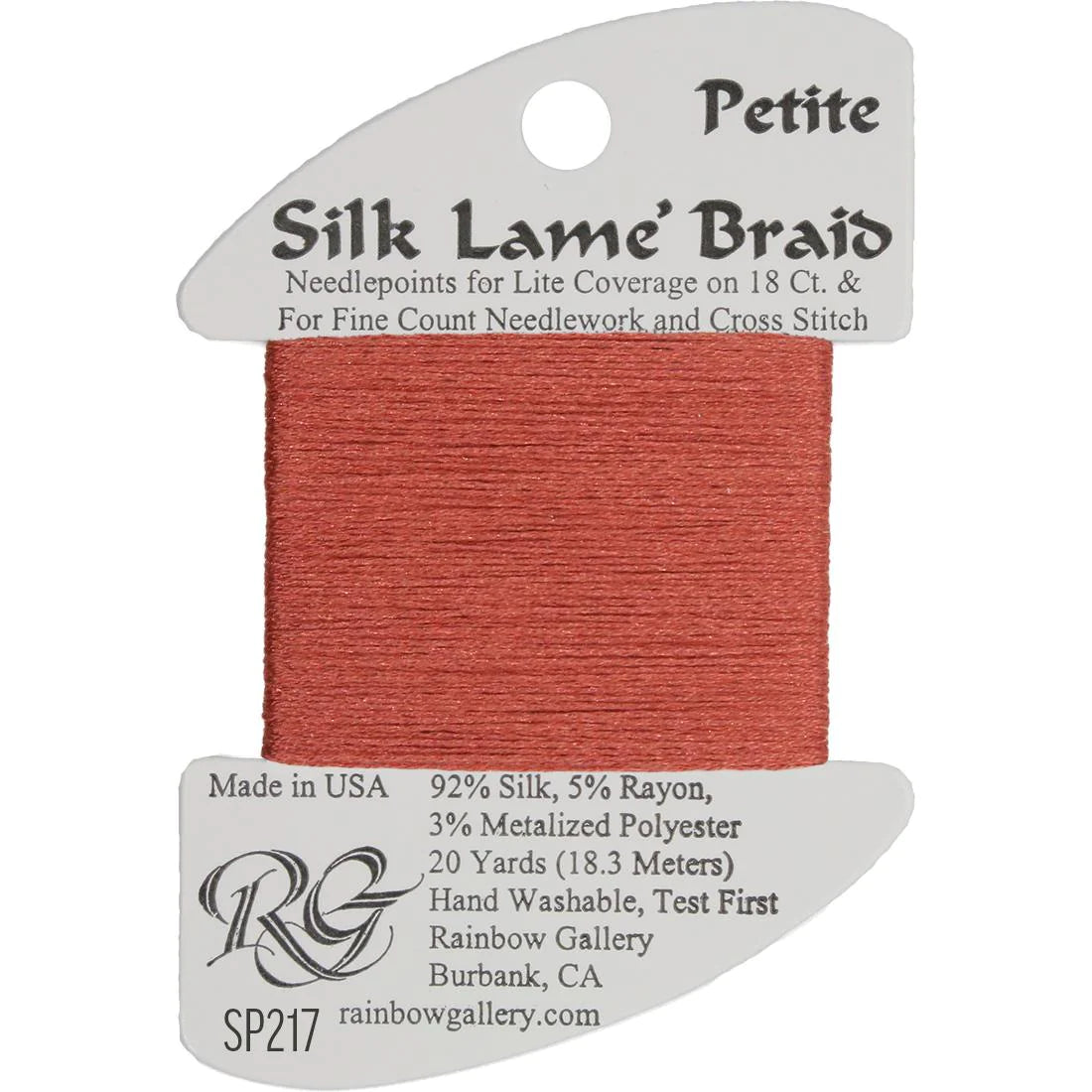Petite Silk Lame Braid (SP200 and up)