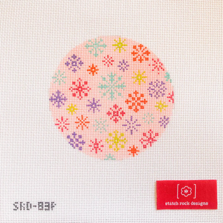 SRD-83 - Scattered Snowflakes Ornament