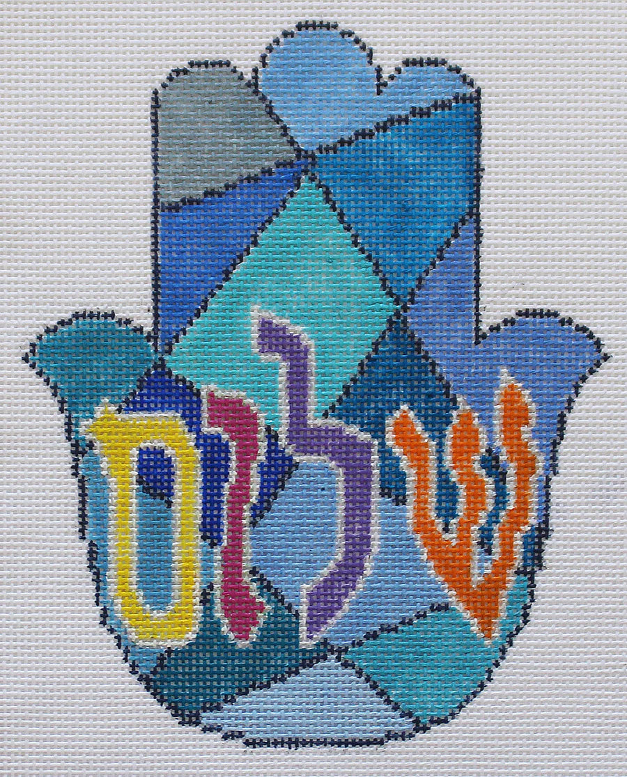 SU534 - Hamsa: Shalom on Stained Glass