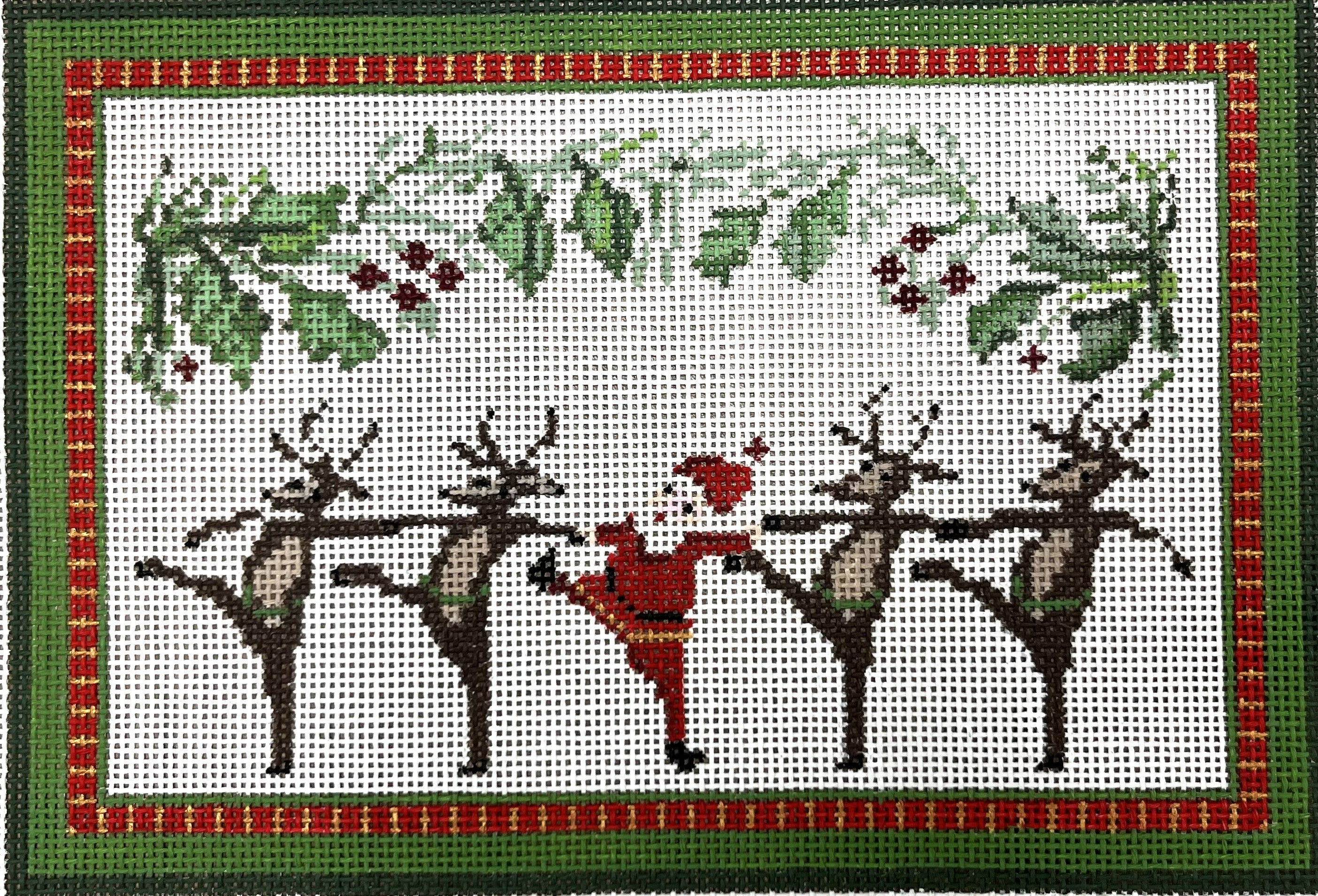 KCP1 - Dancing Santa and Reindeer