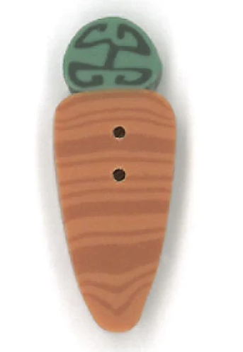 Small Carrot Button